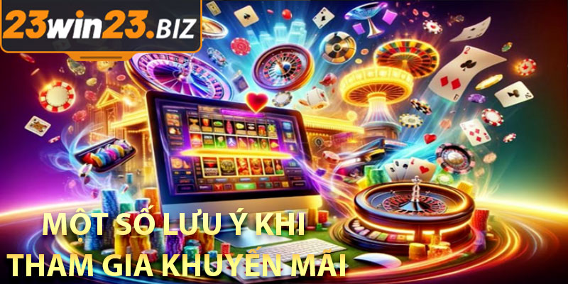 Ưu Đãi Siêu Hấp Dẫn Tại Khuyến Mãi 23Win Dành Cho Thành Viên 3 Một Số Lưu Ý Khi Tham Gia Khuyến Mãi 23Win